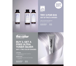 BUY 3 TUBES THE COLOR GET SILVER TONER FREE