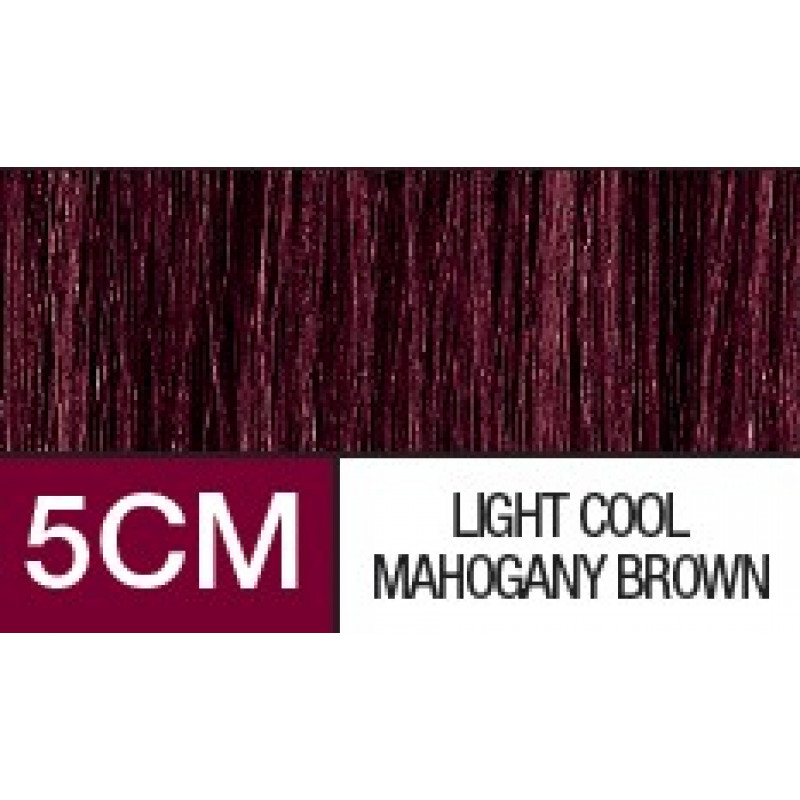 5CM  LIGHT COOL MAHOGANY BROWN