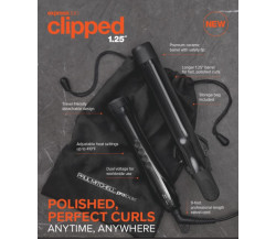 EXP ION CLIPPED 1.25 CURL IRON