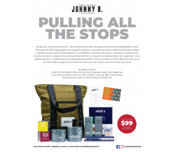 *NEW* JOHNNY B PULLING ALL THE STOPS MEN'S HAIR CARE BAG